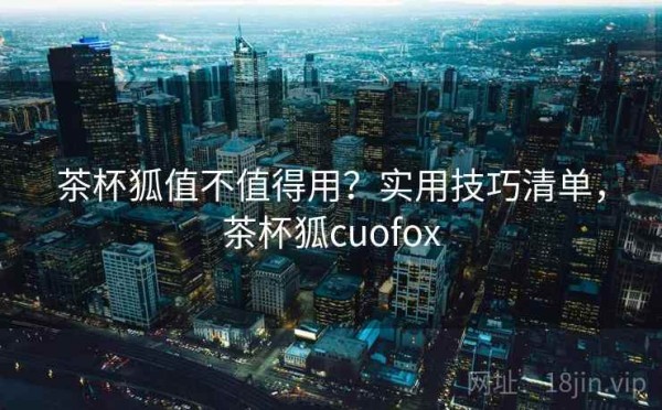 茶杯狐值不值得用？实用技巧清单，茶杯狐cuofox