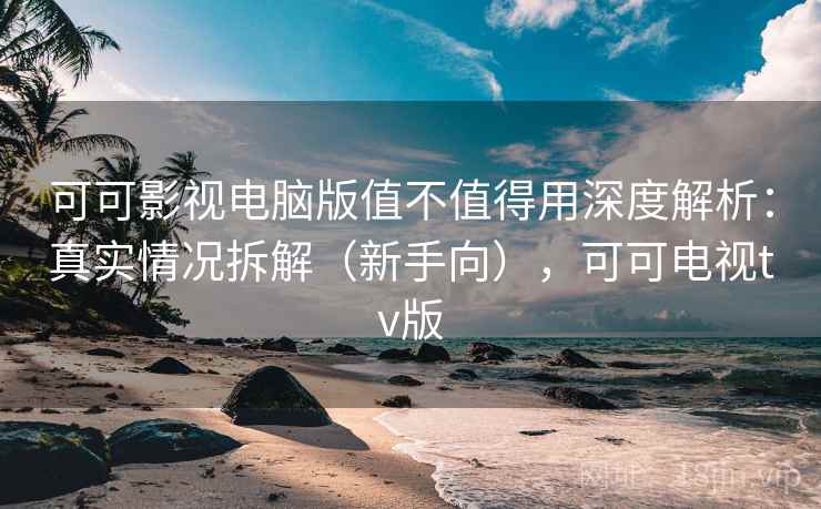 可可影视电脑版值不值得用深度解析：真实情况拆解（新手向），可可电视tv版
