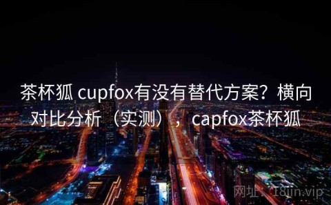 茶杯狐 cupfox有没有替代方案？横向对比分析（实测），capfox茶杯狐