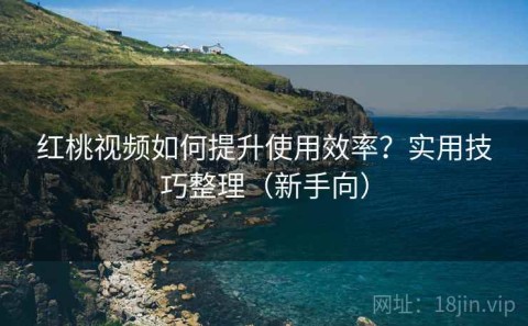 红桃视频如何提升使用效率？实用技巧整理（新手向）